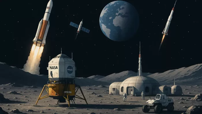 Tudomány & Világűr- Új lendületet vett az űrverseny: rivalizáló koalíciók küzdenek a Holdért és az űripar jövőjéért
