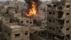 Izrael: célzott légicsapásban meghalt egy magas rangú parancsnok Gázában