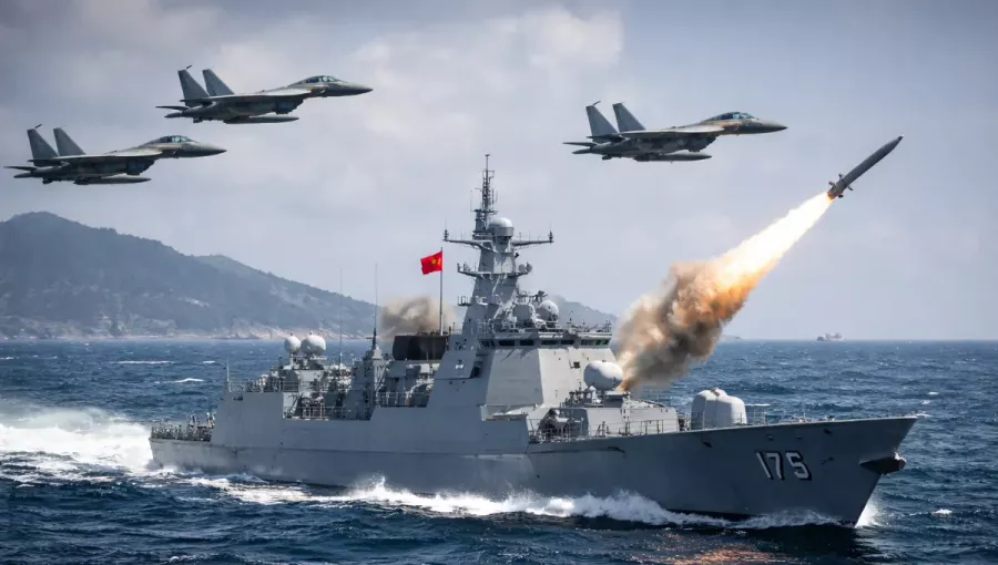 Fokozódó feszültség a Tajvani-szorosban – Kína nagyszabású hadgyakorlatot tartott a sziget körül