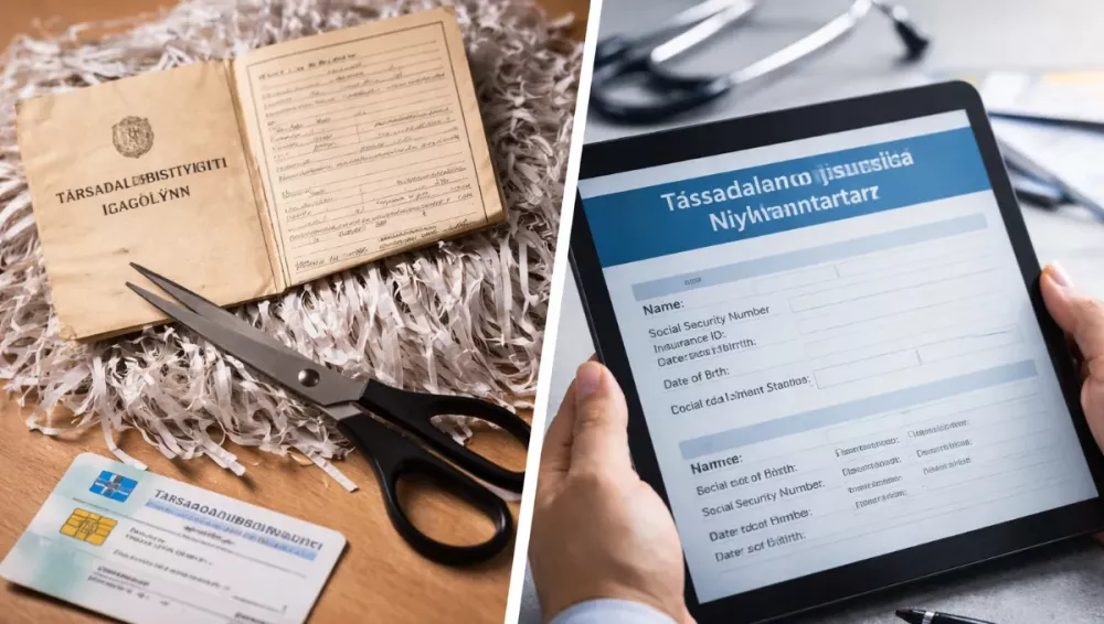 Végleg eltűnik a papír TB-kiskönyv – teljesen digitálissá válik a nyilvántartás