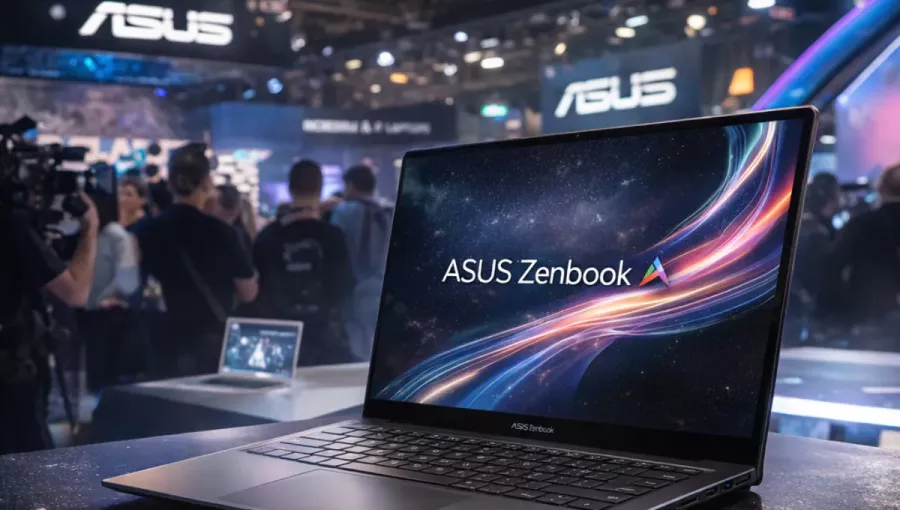 ASUS-újdonságok a CES 2026-on – bemutatkozik az új Zenbook S16