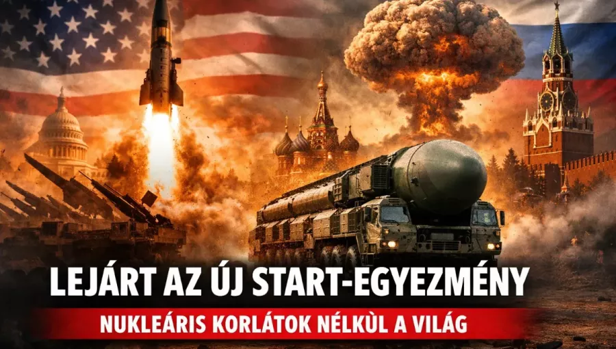 Lejárt az Új START-egyezmény – nukleáris korlátok nélkül kezdődik az új korszak