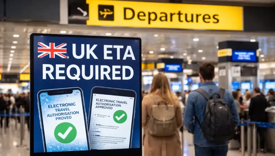 UK: kötelező elektronikus utazási engedélyt vezetnek be a vízummentes utazóknak – „No permission, no travel”