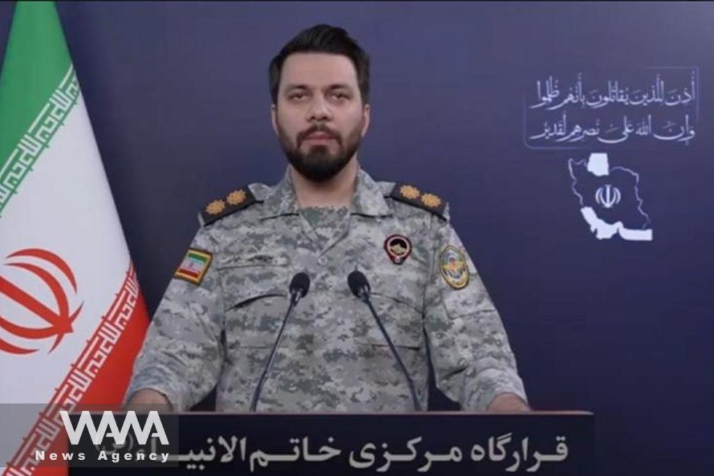 Iráni figyelmeztetés