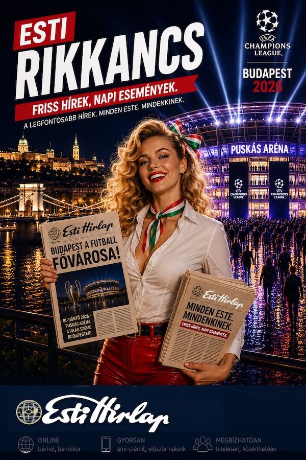 Esti Rikkancs – 2026. május 30. – FRISS HÍREK, NAPI ESEMÉNYEK Esti Rikkancs – 2026. május 30. – FRISS HÍREK, NAPI ESEMÉNYEK