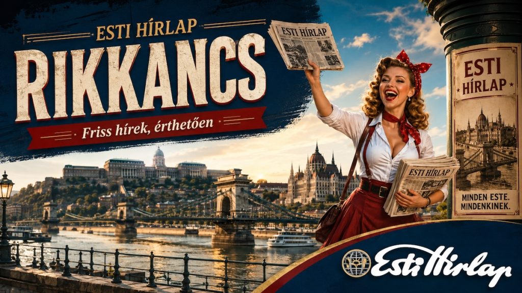 Esti Rikkancs – 2026. május 22. – FRISS HÍREK, NAPI ESEMÉNYEK Esti Rikkancs – 2026. május 22. – FRISS HÍREK, NAPI ESEMÉNYEK