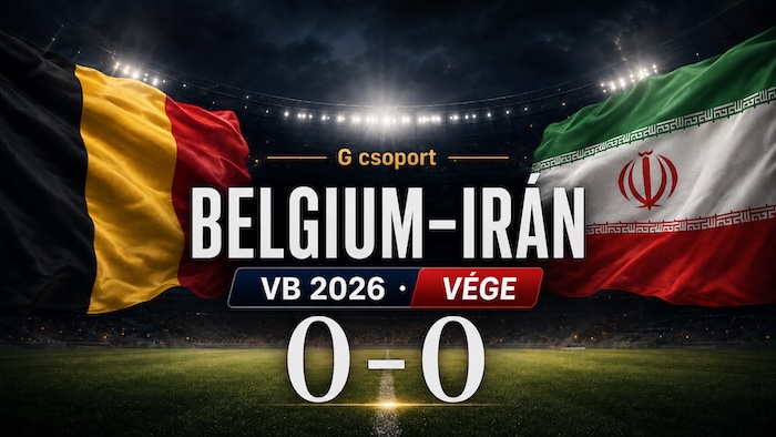 Belgium–Irán 0–0: két kapus, egy piros lap és egy elvett iráni gól Belgium–Irán 0–0: két kapus, egy piros lap és egy elvett iráni gól