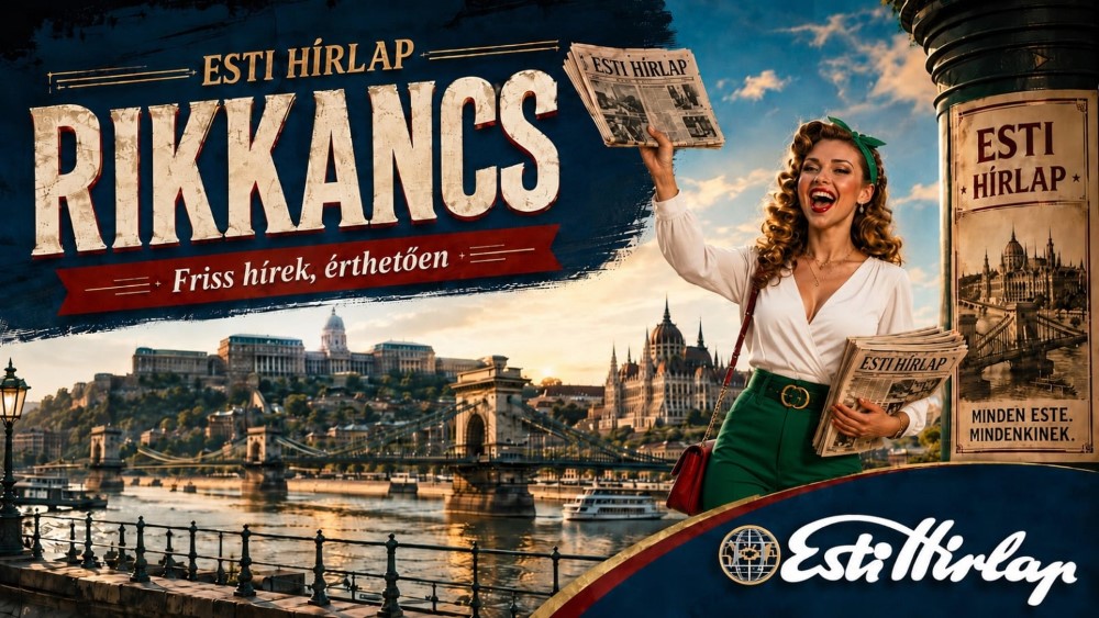 Esti Rikkancs – 2026. június 07. – FRISS HÍREK, NAPI ESEMÉNYEK Esti Rikkancs – 2026. június 07. – FRISS HÍREK, NAPI ESEMÉNYEK