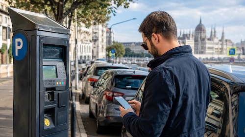 Júliustól vége a budapesti parkolóautomatáknak: mobilra terelik a fizetést Júliustól vége a budapesti parkolóautomatáknak: mobilra terelik a fizetést