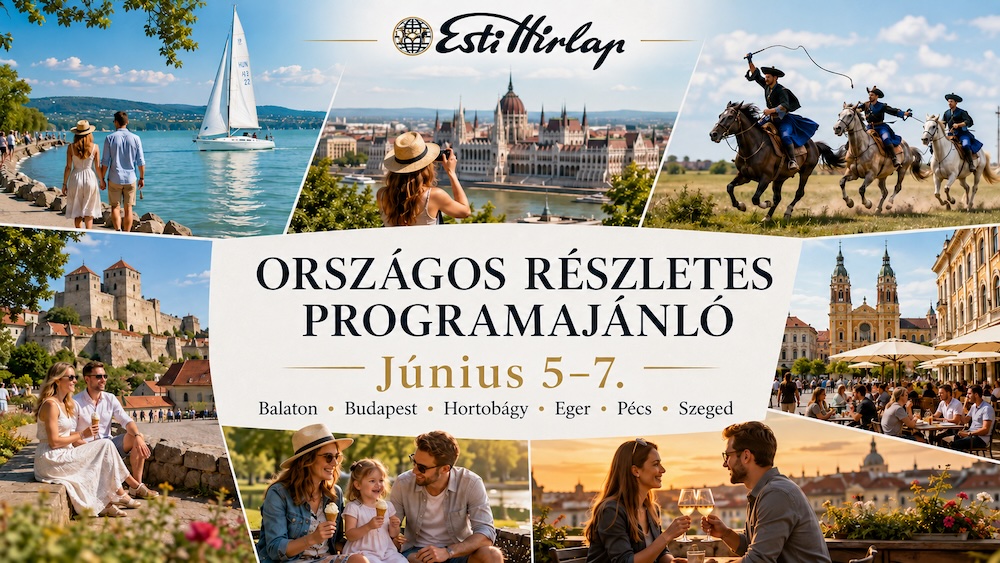 Részletes országos programajánló június első hétvégéjére: Balaton, VárkertFeszt, Hortobágy, Kispest, Eger, Pécs és Szeged Részletes országos programajánló június első hétvégéjére: Balaton, VárkertFeszt, Hortobágy, Kispest, Eger, Pécs és Szeged