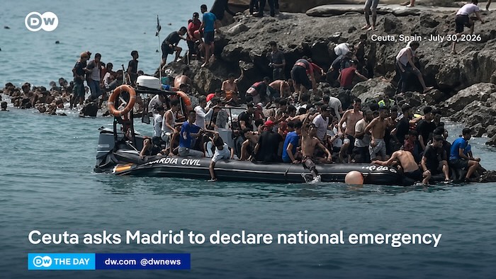 Átszakadt a határ Ceutánál, több ezer migráns jutott be Marokkóból – katonákat vezényelnek a spanyol enklávéba + videó Átszakadt a határ Ceutánál, több ezer migráns jutott be Marokkóból – katonákat vezényelnek a spanyol enklávéba + videó