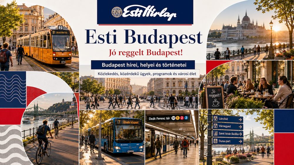 Jó reggelt Budapest! – 38 fokos hőség, rövidített M4-es metró, pótlóbuszok a H5-ös HÉV helyett Jó reggelt Budapest! – 38 fokos hőség, rövidített M4-es metró, pótlóbuszok a H5-ös HÉV helyett