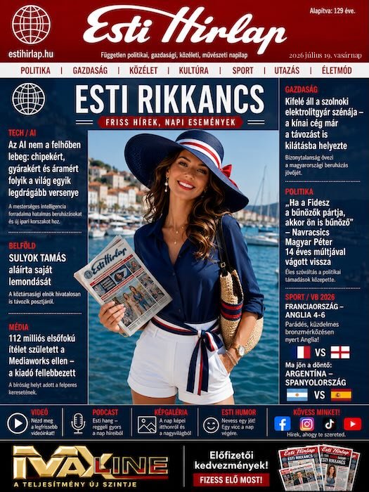 Esti Rikkancs – 2026. július 19. – FRISS HÍREK, NAPI ESEMÉNYEK Esti Rikkancs – 2026. július 19. – FRISS HÍREK, NAPI ESEMÉNYEK