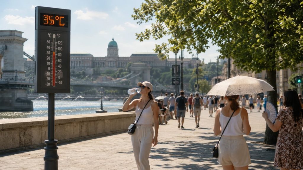 Enyhült a hőségriasztás, de újra erősödik a forróság Enyhült a hőségriasztás, de újra erősödik a forróság
