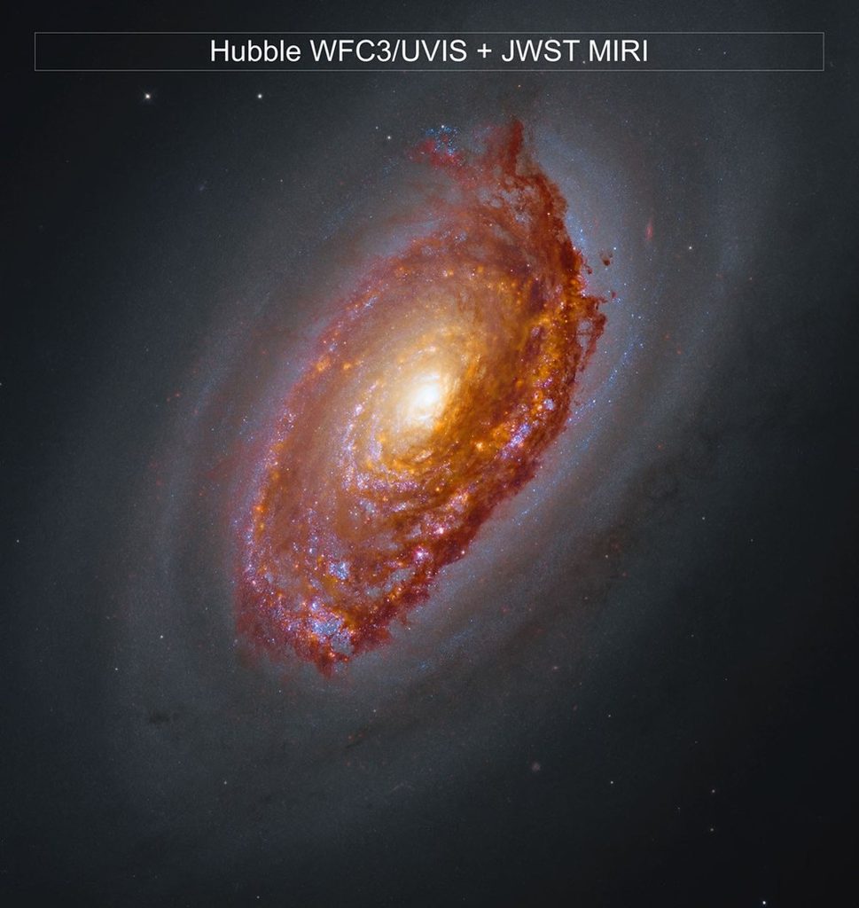 A James Webb új részleteket mutatott meg a „Fekete Szem” galaxisról A James Webb új részleteket mutatott meg a „Fekete Szem” galaxisról