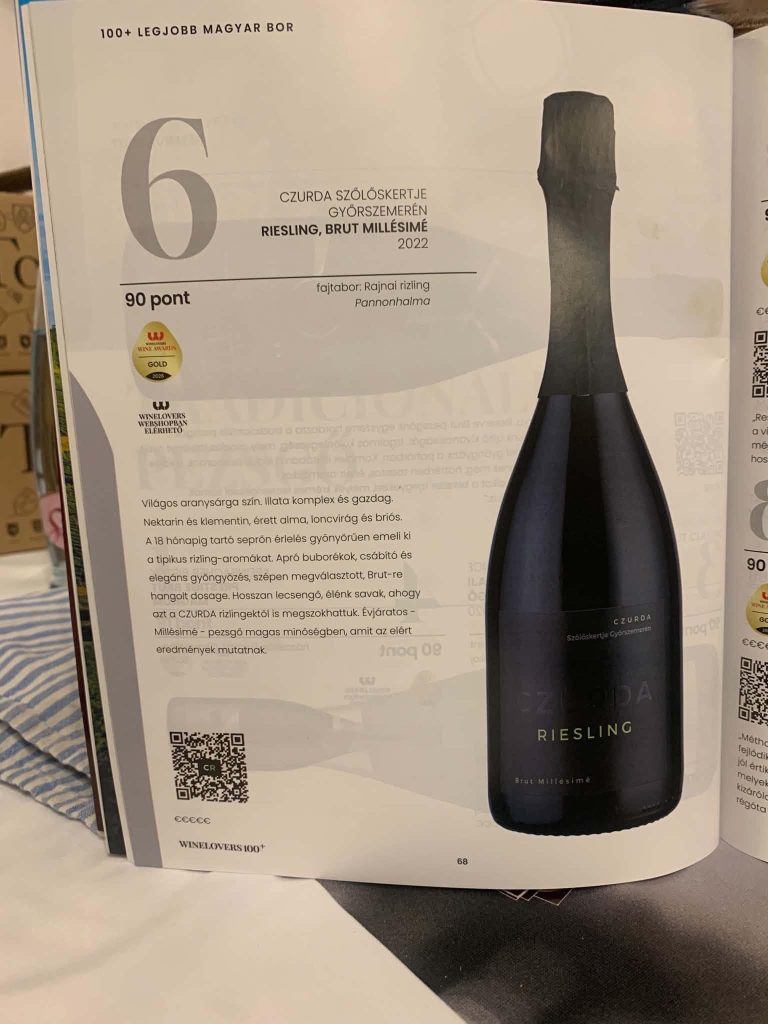 Nemzetközi pontszámoktól a hazai élmezőnyig – így épült fel a Czurda Riesling sikersorozata Nemzetközi pontszámoktól a hazai élmezőnyig – így épült fel a Czurda Riesling sikersorozata