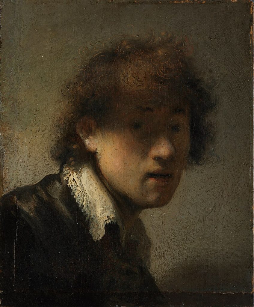 Nyolcvan év után újra Gothában Rembrandt 23 évesen festett önarcképe